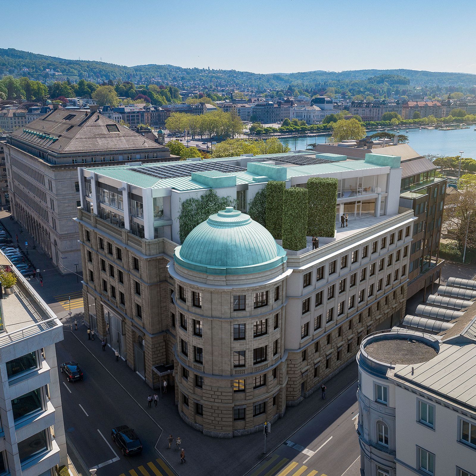 Visualisierungen Retailflächen, Bahnhofstrasse 3, Zürich